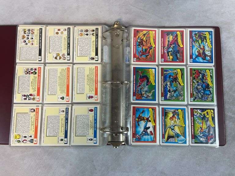 1990 Marvel Comics Complete Set - 1-162