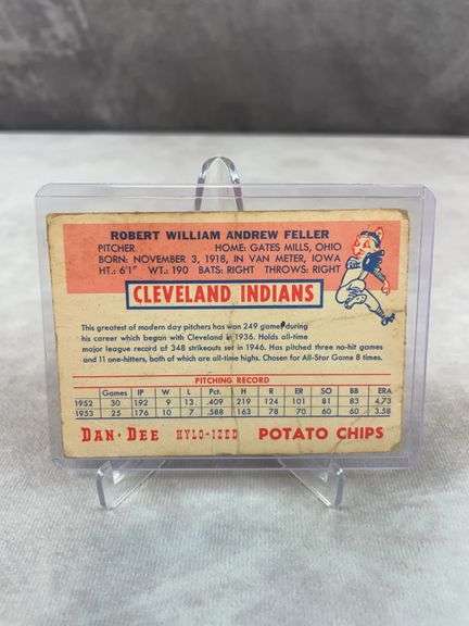 Dan-Dee Bob Feller card