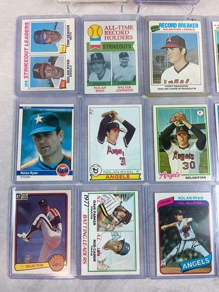 Nolan Ryan group of 14, no duplicates