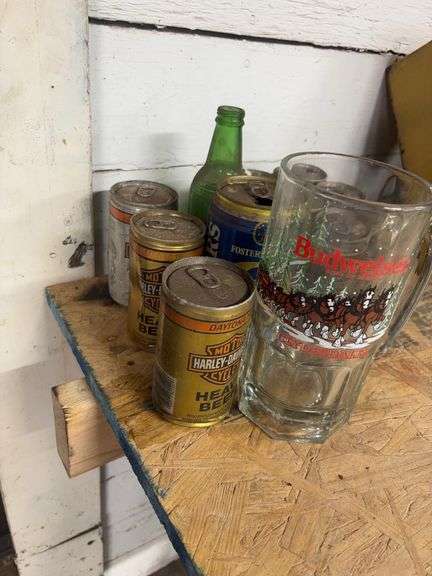 Harley Davidson Beer Cans
