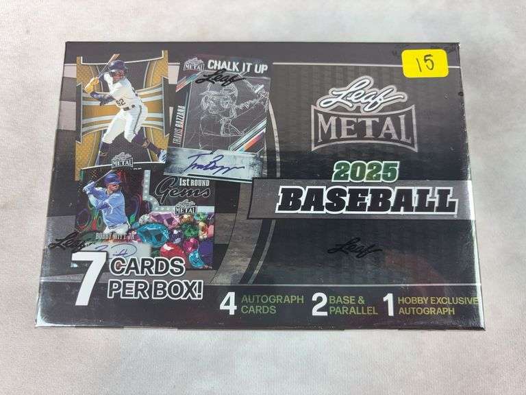 2025 Leaf Metal Baseball Hobby Box Factory Sealed