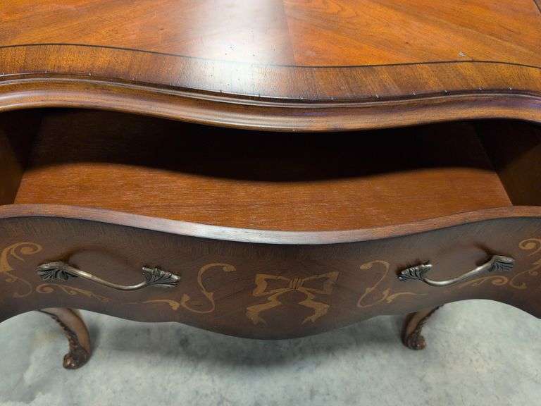 Clawfoot vintage console table