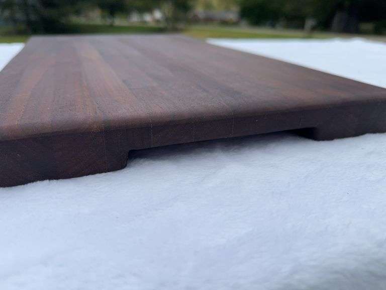 (2) Homemade Wooden Charcuterie Boards