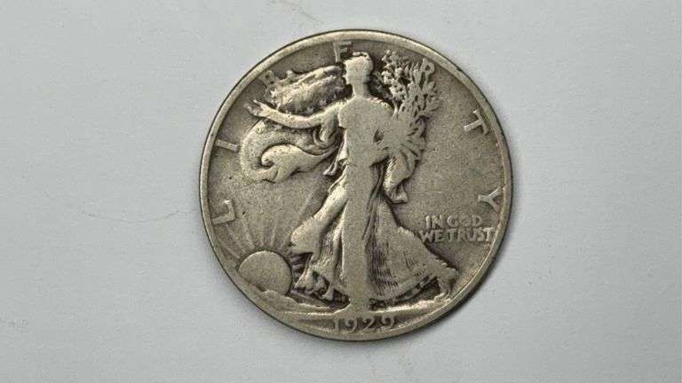 1929-S Walking Liberty Half Dollar