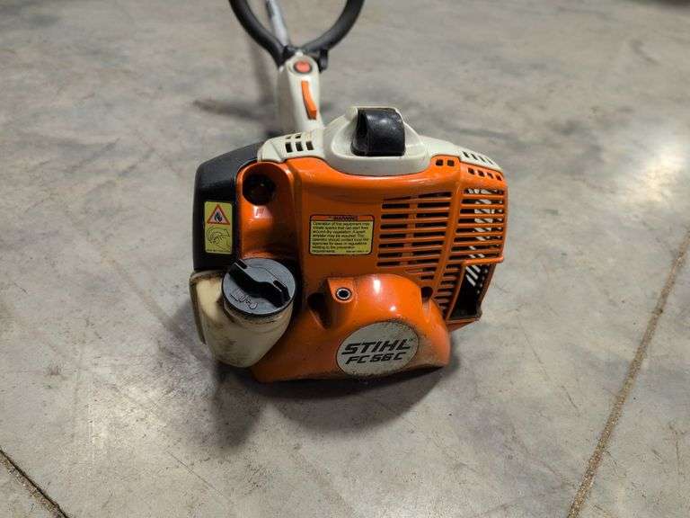 Stihl FC 56C curved lawn edger - missing pull start string