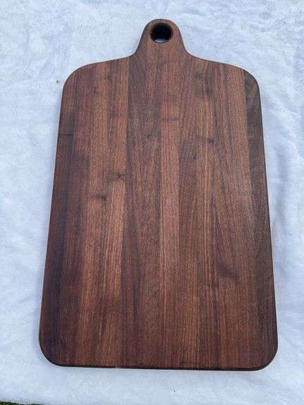 (2) Homemade Wooden Charcuterie Boards