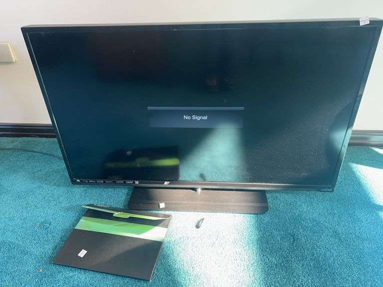 Vizio 40” Television with Base and Remote