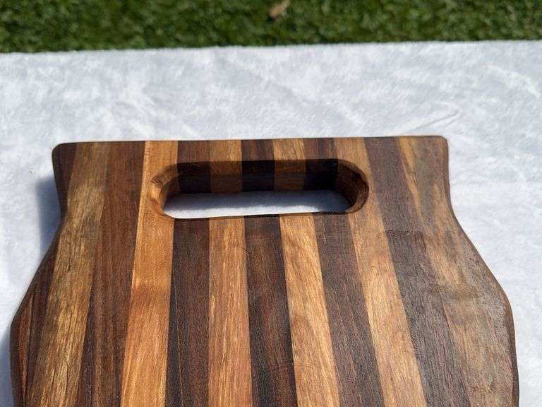 (2) Homemade Wooden Charcuterie Boards