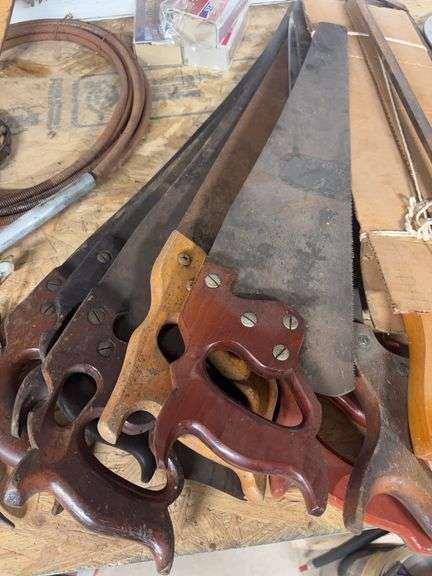 Lg Lot of Hand Saws -15