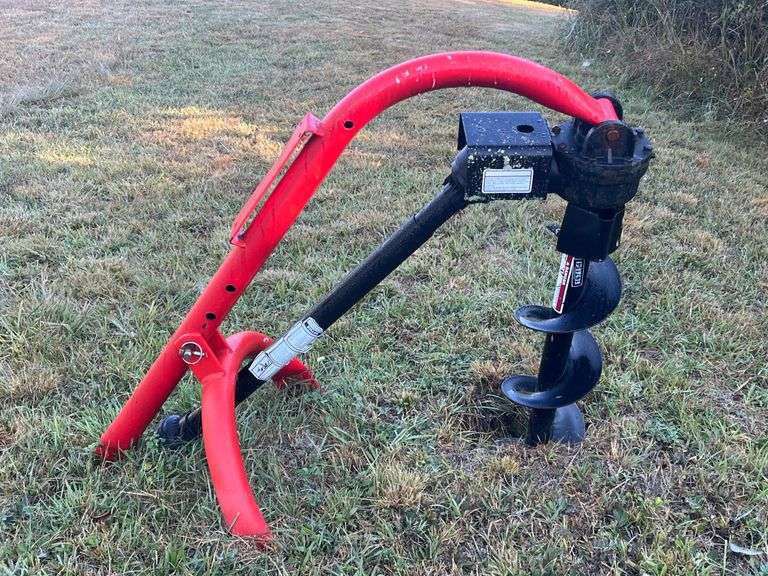3 Point Post Hole Digger w/ 10" & 6" Augers