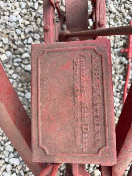 A.H. Matthew’s Vegetable seed drill