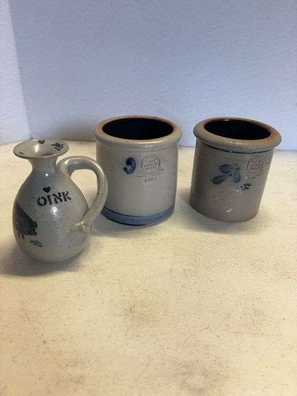 3 Pottery Pcs