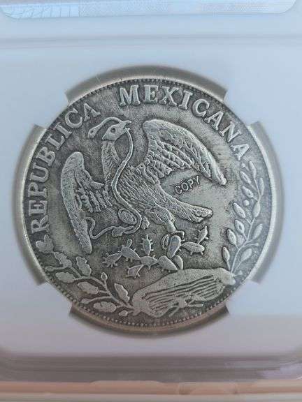 1882 MEXICO LIBERTAD REPRODUCTION COIN