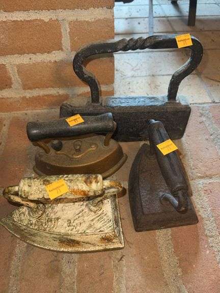 (4) Sad Irons