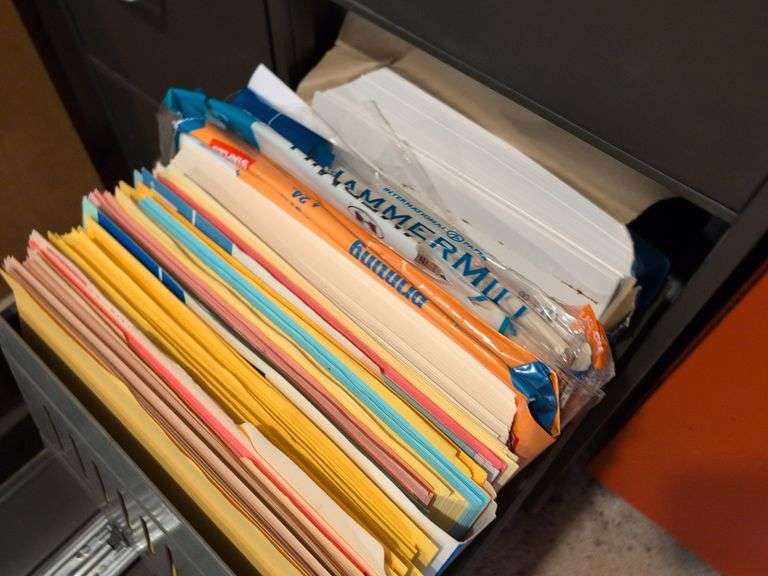 Assortment of paper products - some new