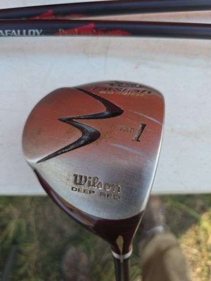 LOT OF 3 WILSON GOLF CLUBS