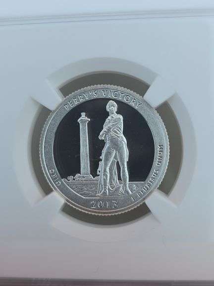 2013S PEACE MEDAL SILVER QUARTER NGC PF69 ULTRA CAMEO