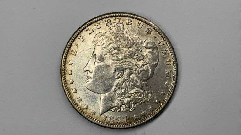 1897 -S Morgan Dollar