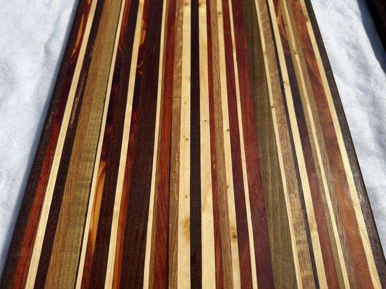 (2) Homemade Wooden Charcuterie Boards