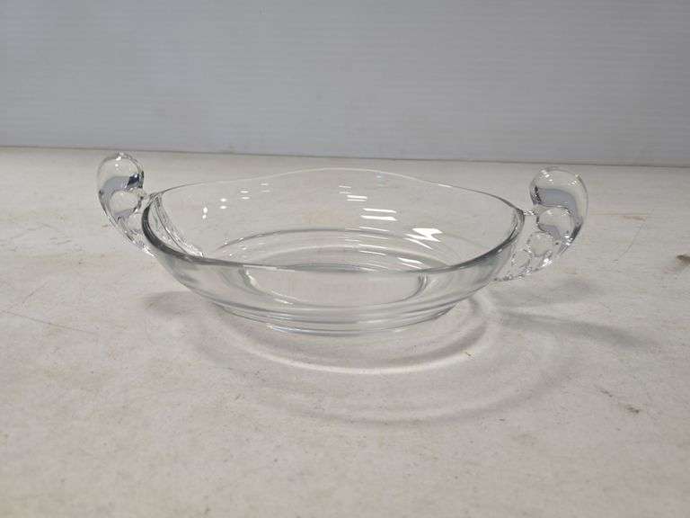 FOSTORIA CRYSTAL CENTER PIECE BOWL