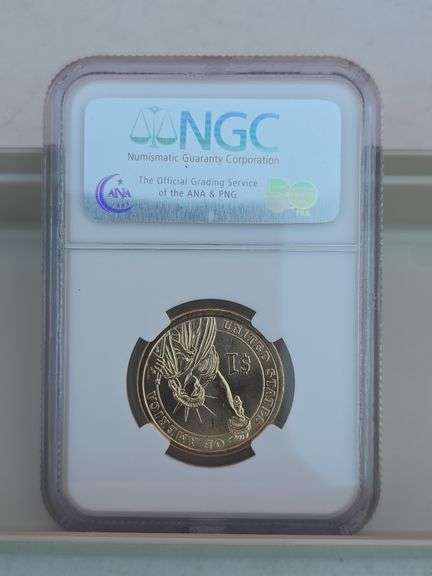 2007P JOHN ADAMS PRESIDENTIAL DOLLAR NGC BU