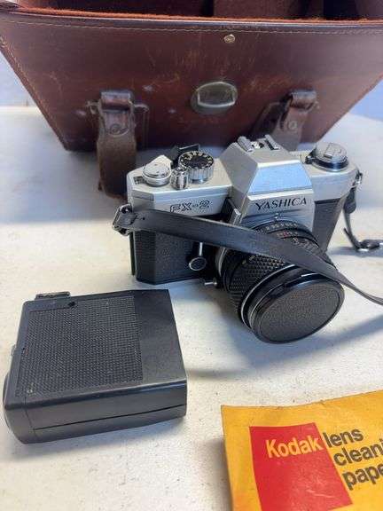 Yashica Camera w/Leather Case