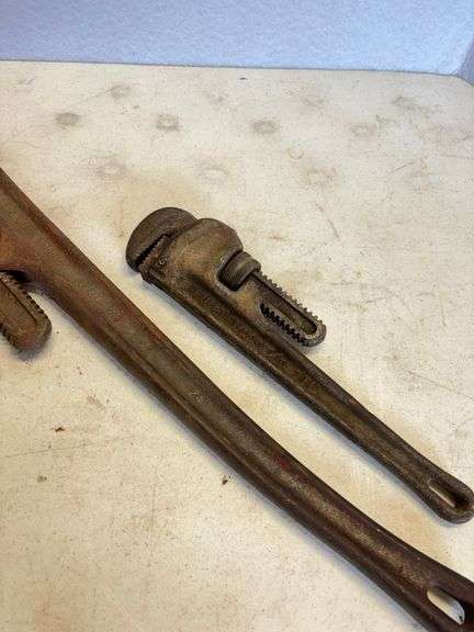 2 Ridgid Pipe Wrenches