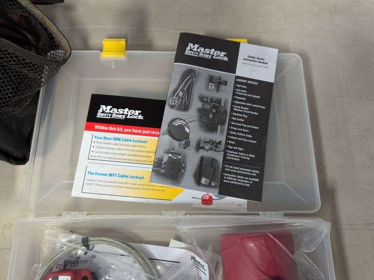 Master Lock safety series - locks and other safety equipment