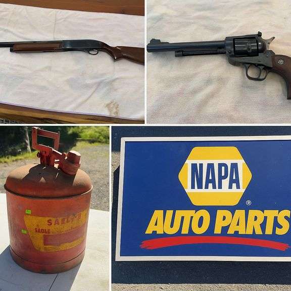 Guns, Tools, Collectibles, and Home Fixtures
