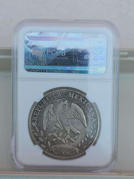 1882 MEXICO 8 REALE REPRODUCTION COIN