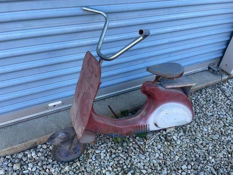 Vintage children's scooter