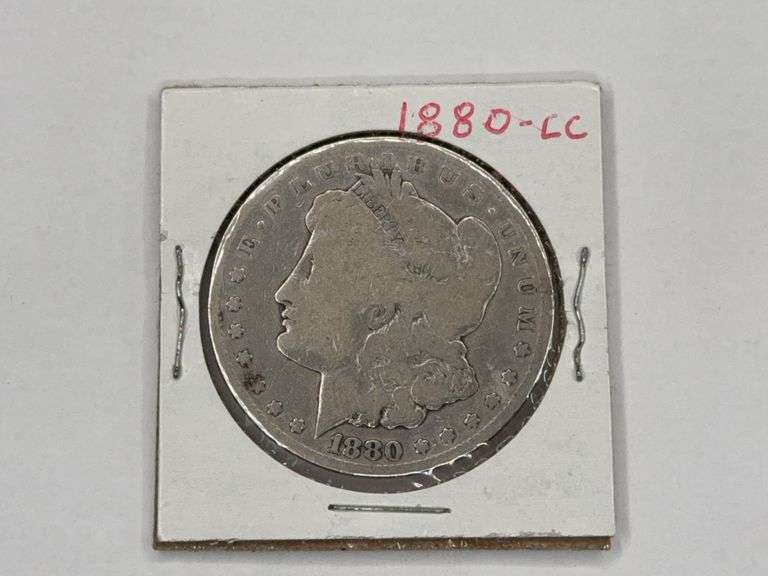 1880-CC Morgan Dollar