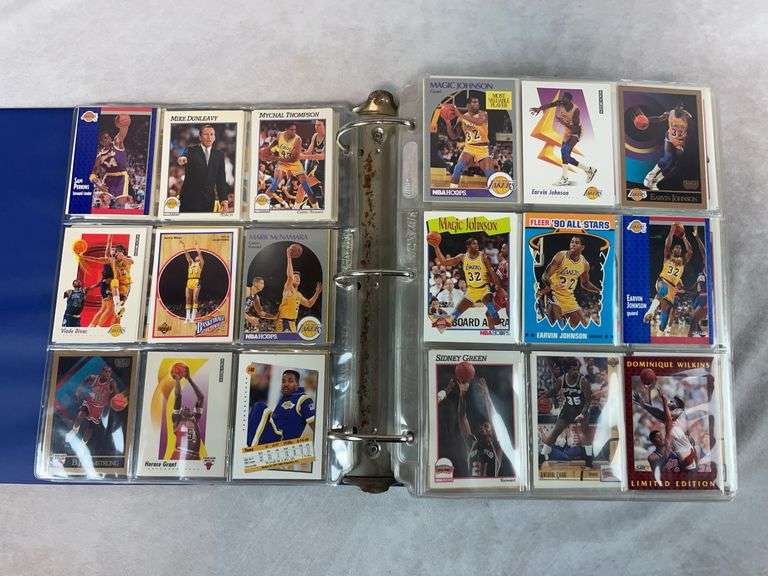 Large Lot of Basketball Cards from the 1990's - with Hall of Famers & Stars & Commons