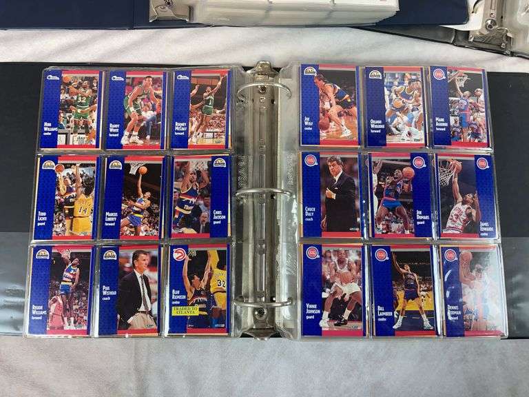 Large Lot of Basketball Cards from the 1990's - with Hall of Famers & Stars & Commons