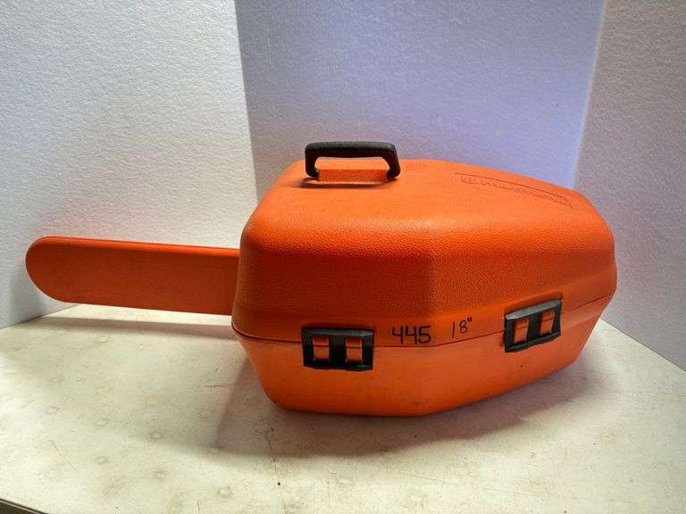 Husqvarna 445 Chainsaw , 18” Bar , Like New w/Case