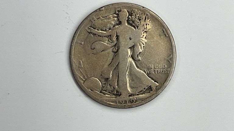 1919-D Walking Liberty Half Dollar