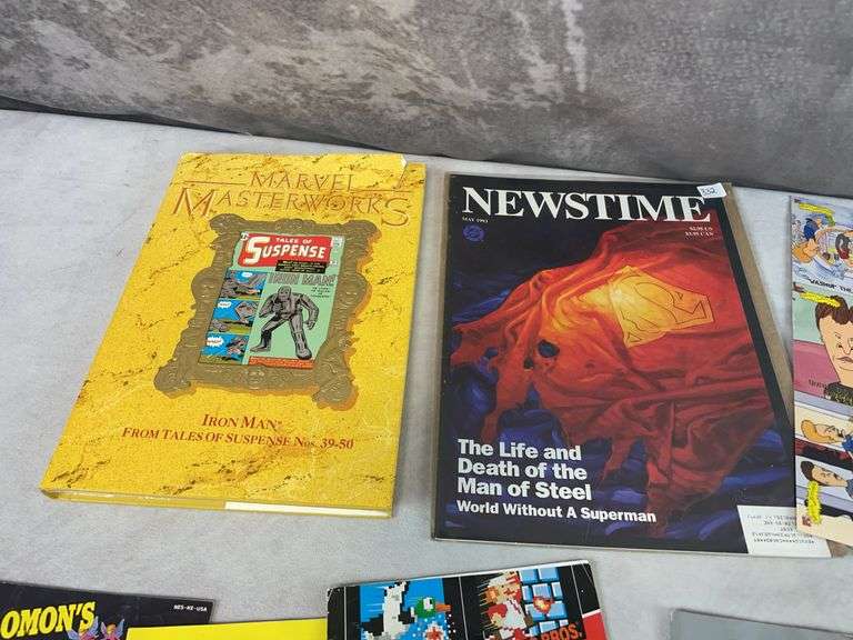 Dicky Tracy, Turtles, Elvis, Gum Cards, Nintendo Manuals, Book & Misc.