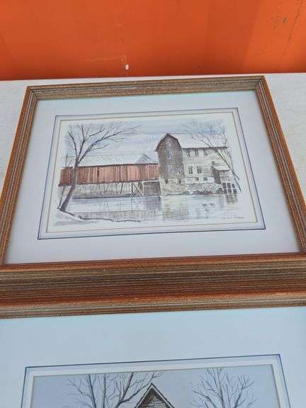 LOT OF 2 SIGNED PRINTS