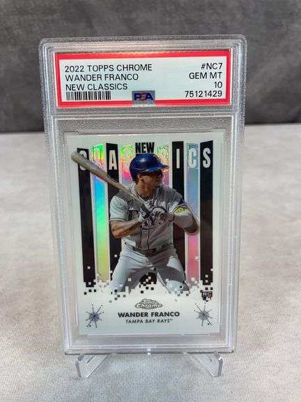 2022 Topps Chrome New Classics #NC7 Wander Franco RC PSA 10