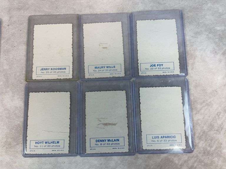 1969 Topps Deckle Edge, 14 cards, no duplicates, many Stars