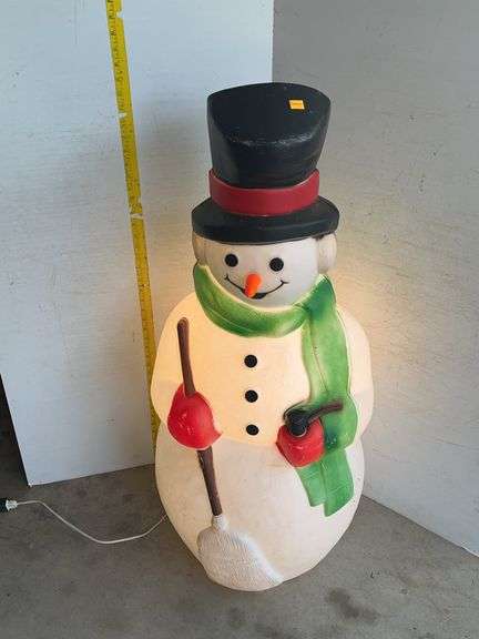 Snowman Blow Mold