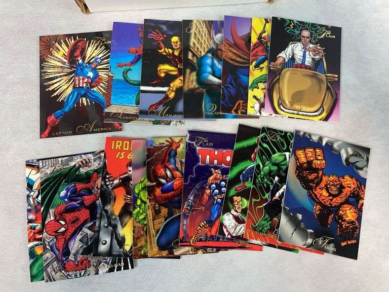 Marvel Flair, Masterpieces & Other comic Cards