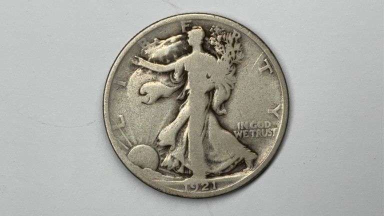 1921-D Walking Liberty Half Dollar