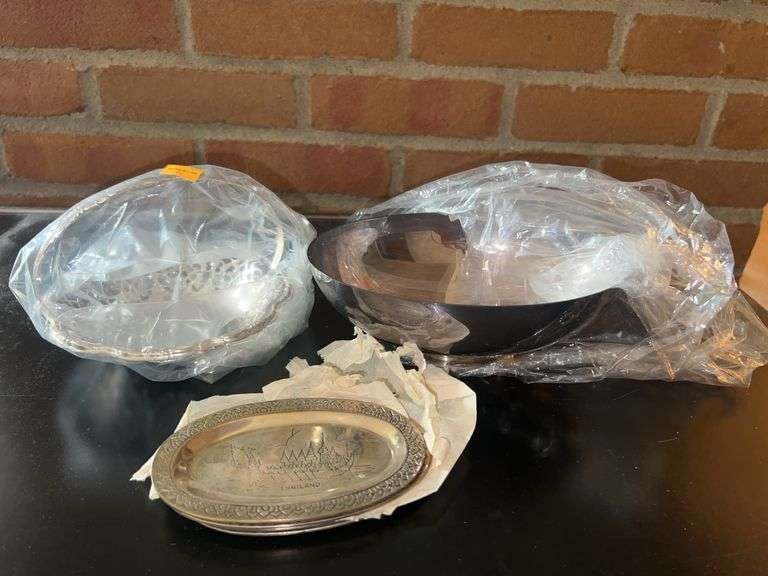 Silver Plated Dishes