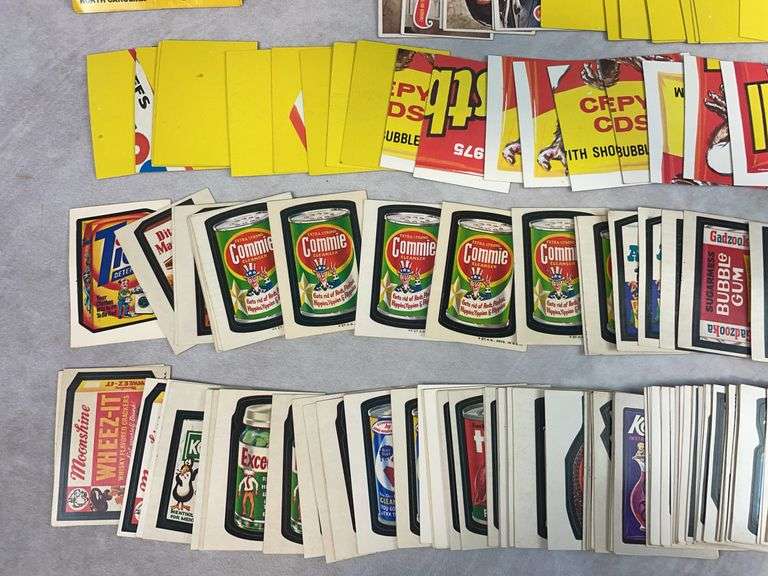 1970's Topps Wacky Packages, Disney Stickers, King Kong & Other Misc Cards