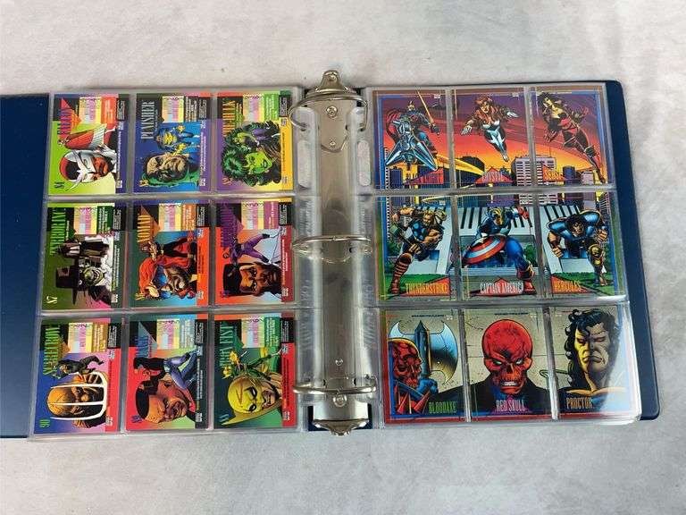1993 Marvel Comics Skybox Complete Set - 1-180