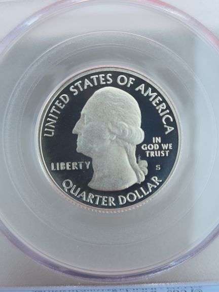 2011S GLACIER NP SILVER QUARTER PCGS PR69 DCAM
