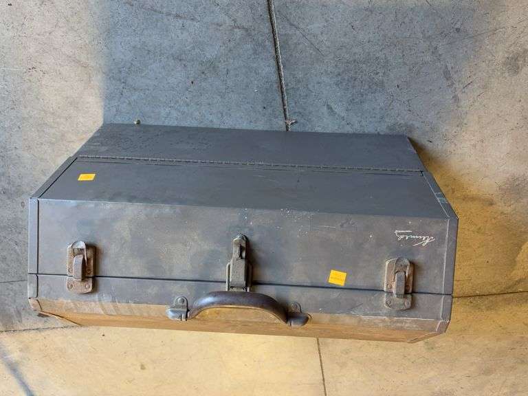 Toolbox with wrenches, hammer, sockets, and more