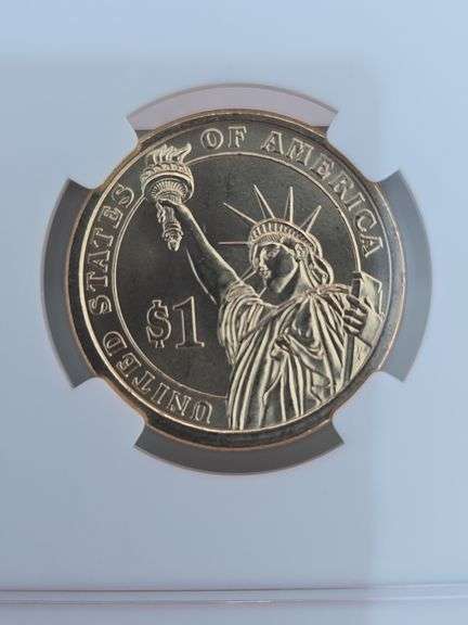 2007P JOHN ADAMS PRESIDENTIAL DOLLAR NGC BU