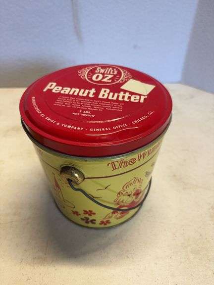 C E Eichel Lard Tin & Peanut Butter Tin